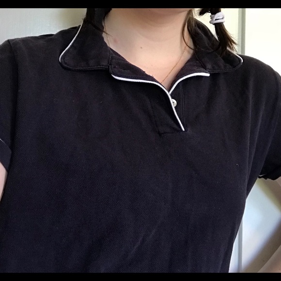 Vintage navy polo shirt - Picture 2 of 4